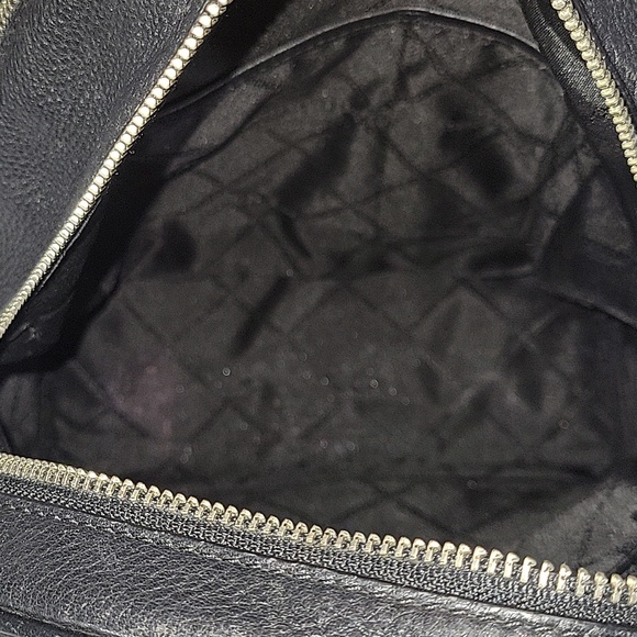 MICHAEL KORS Black Pebble Leather Backpack - Picture 12 of 16